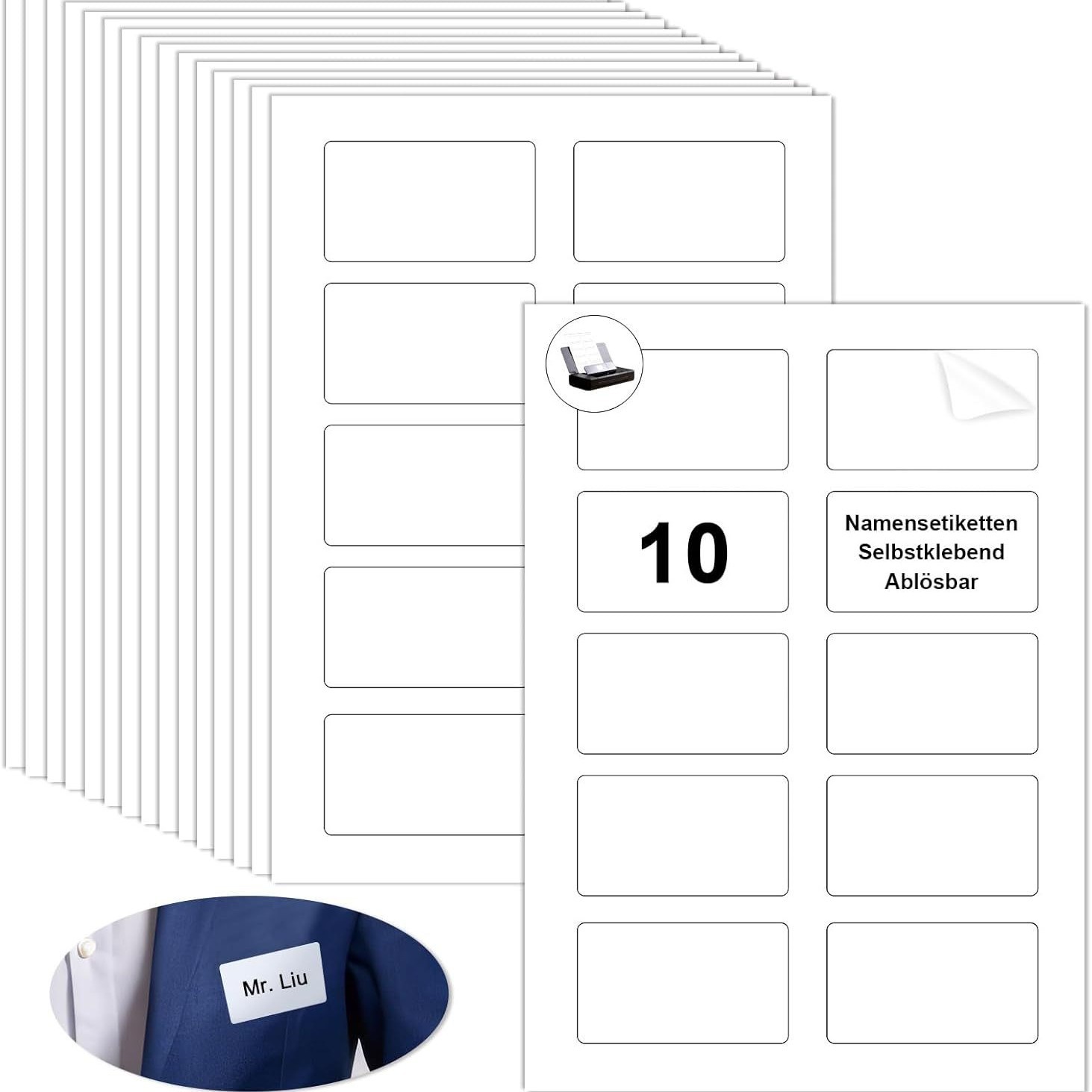 Home Office Organization - 20/80 листов липкой бумаги формата А4,