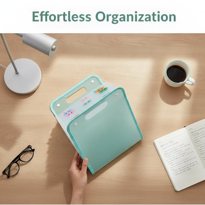 Home Office Organization - 13-слойный органайзер для документов формата А4,