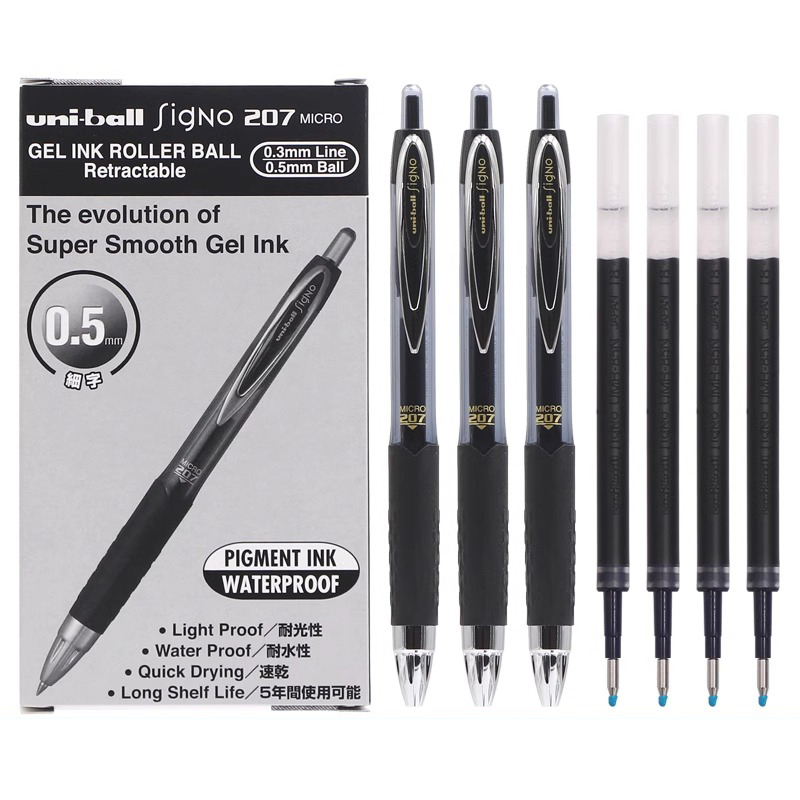 Pentel Pen Energel - uni-ball 61256 Signo Gel 207 Шариковая