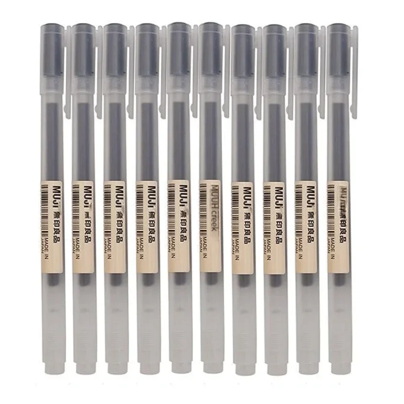 Pentel Pen Energel - 6/8 шт./компл. гелевая ручка MUJIs, черная/красная/синяя,