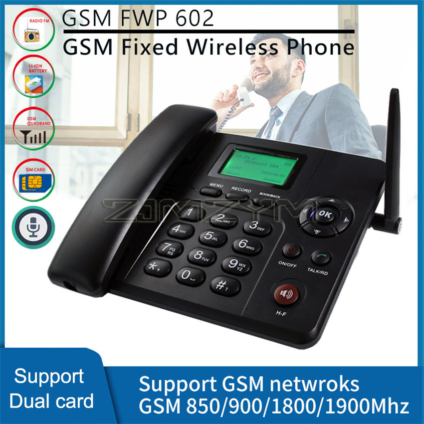 Home Office Call Center - GSM беспроводной двухслойный стационарный телефон Настольный