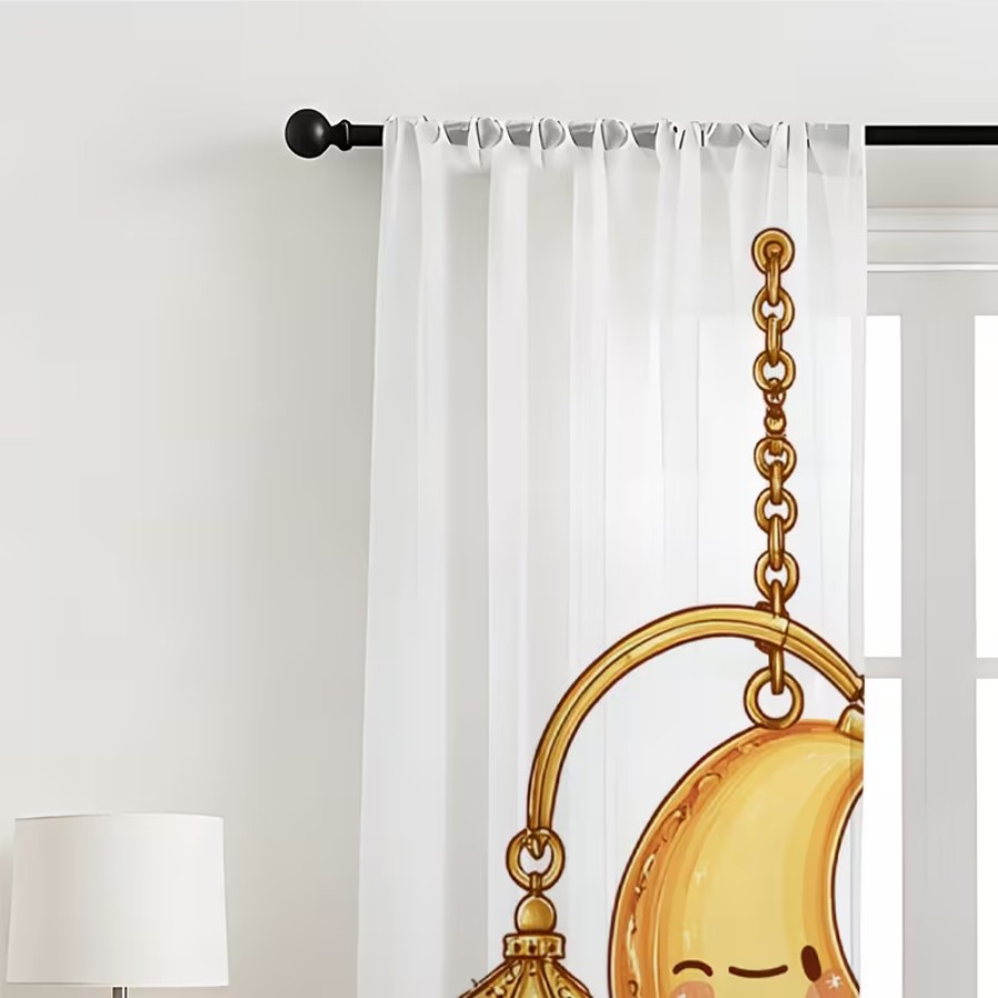 2 шт. Прозрачные шторы с цифро – обзор и цена Home Office Lamp