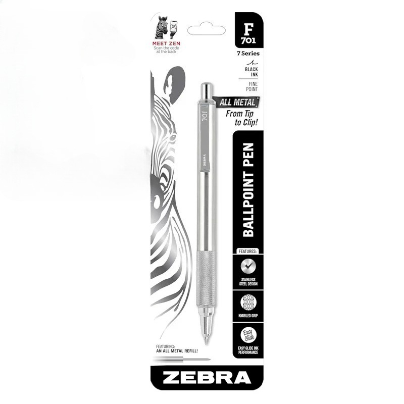 Японская шариковая ручка ZEBRA – обзор и цена Zebra Pen F-301