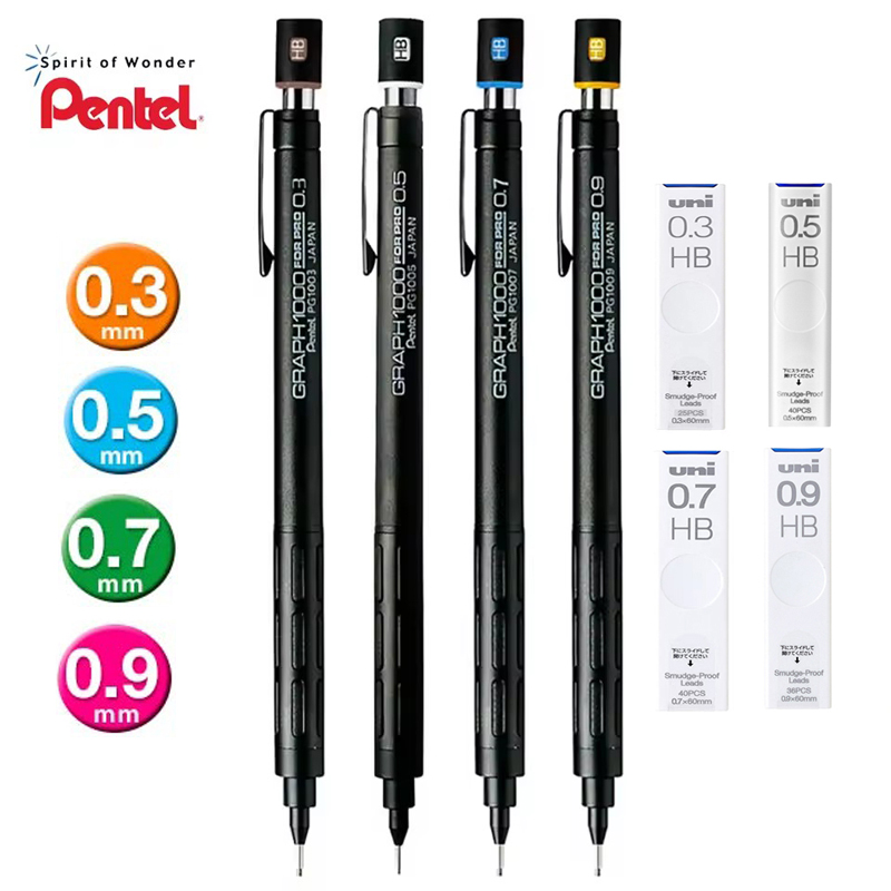 Pentel PG1000 Graph For PRO Че – обзор и цена Pentel Pen Energel