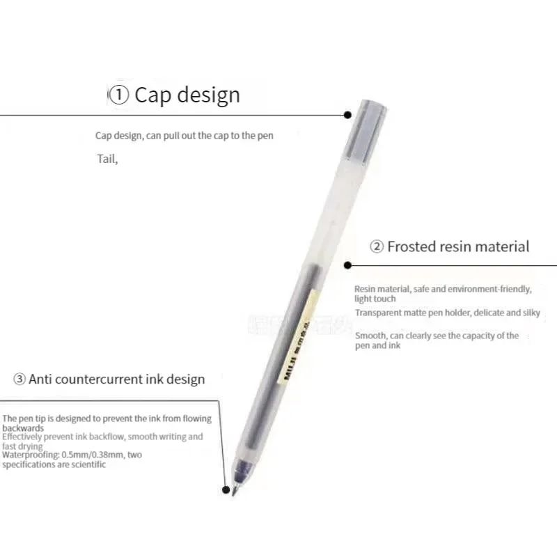 6/8 шт./компл. гелевая ручка M – обзор и цена Pentel Pen Energel