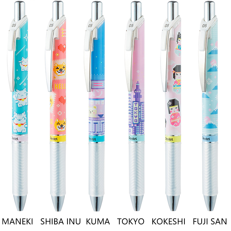 3 шт./лот LifeMaster Pentel En – обзор и цена Pentel Pen Energel