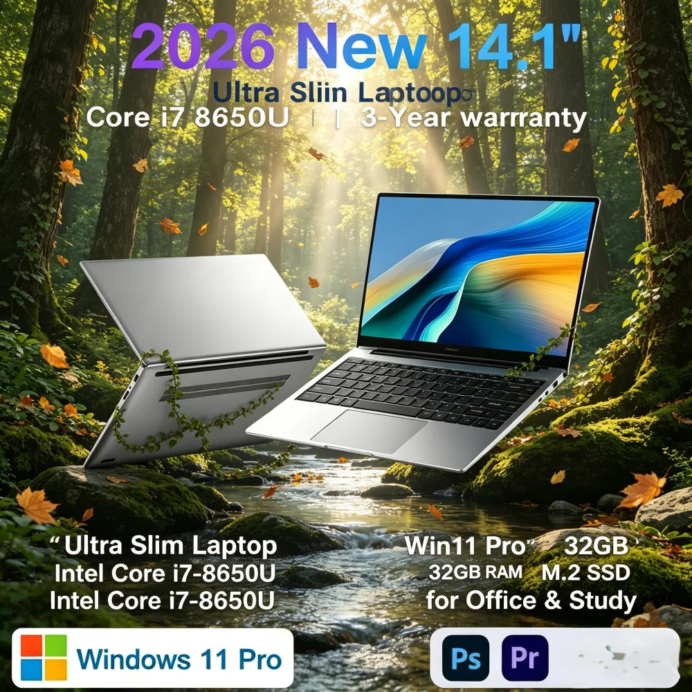 Новый тонкий ноутбук 2026 года – обзор и цена Home Office Laptop