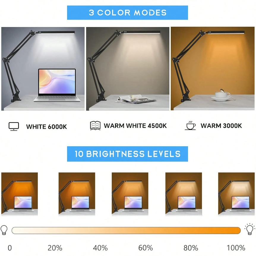 Светодиодная настольная лампа  – обзор и цена Home Office Lamp